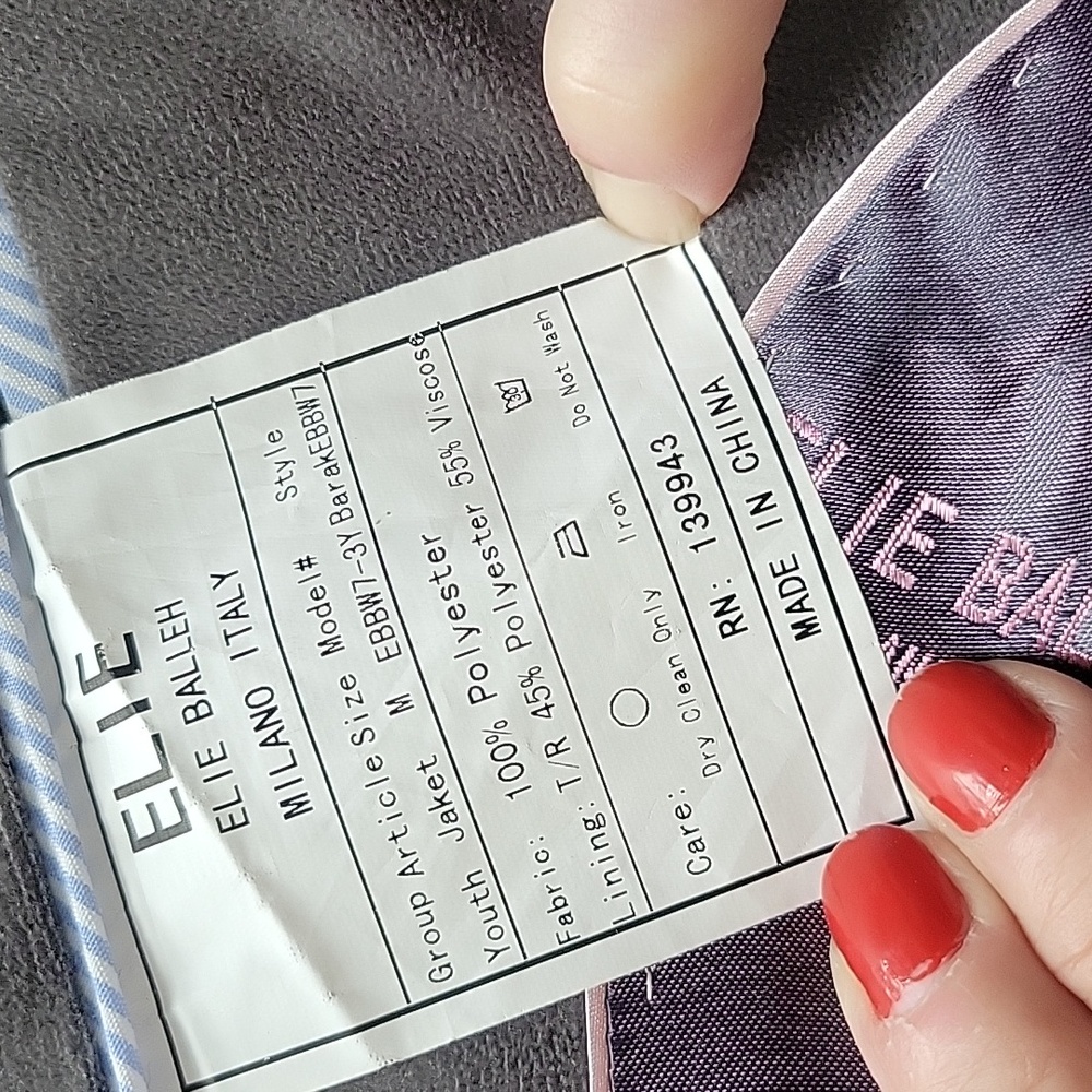 Vintage Elie Balleh Blazer - Picture 5 of 6